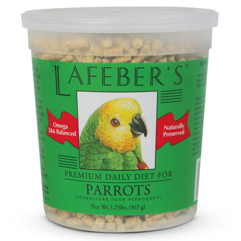 Parrot pellets